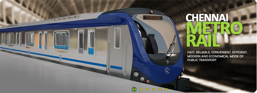 เกาะติดโครงการการก่อสร้างระบบขนส่งรถไฟฟ้าและใต้ดินของเมืองเจนไน (Chennai Metrorail) 