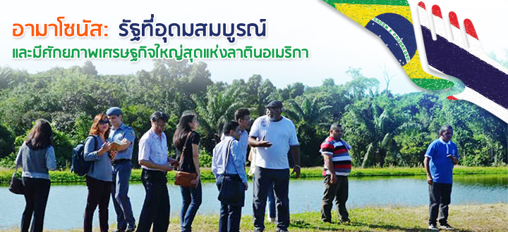 อามาโซนัส: รัฐที่อุดมสมบูรณ์และมีศักยภาพเศรษฐกิจใหญ่สุดแห่งลาตินอเมริกา อามาโซนัส: รัฐที่อุดมสมบูรณ์และมีศักยภาพเศรษฐกิจใหญ่สุดแห่งลาตินอเมริกา
